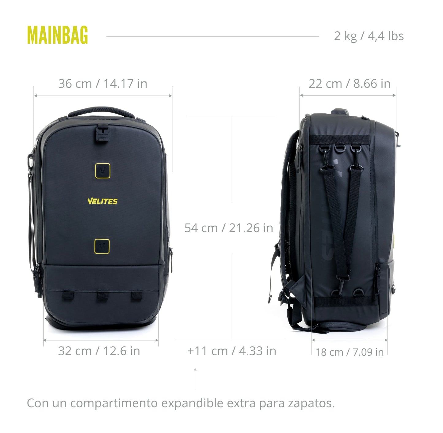 Pack mochila Storm Duradiamond Oliva + Separador + Neceser + Botella isotérmica