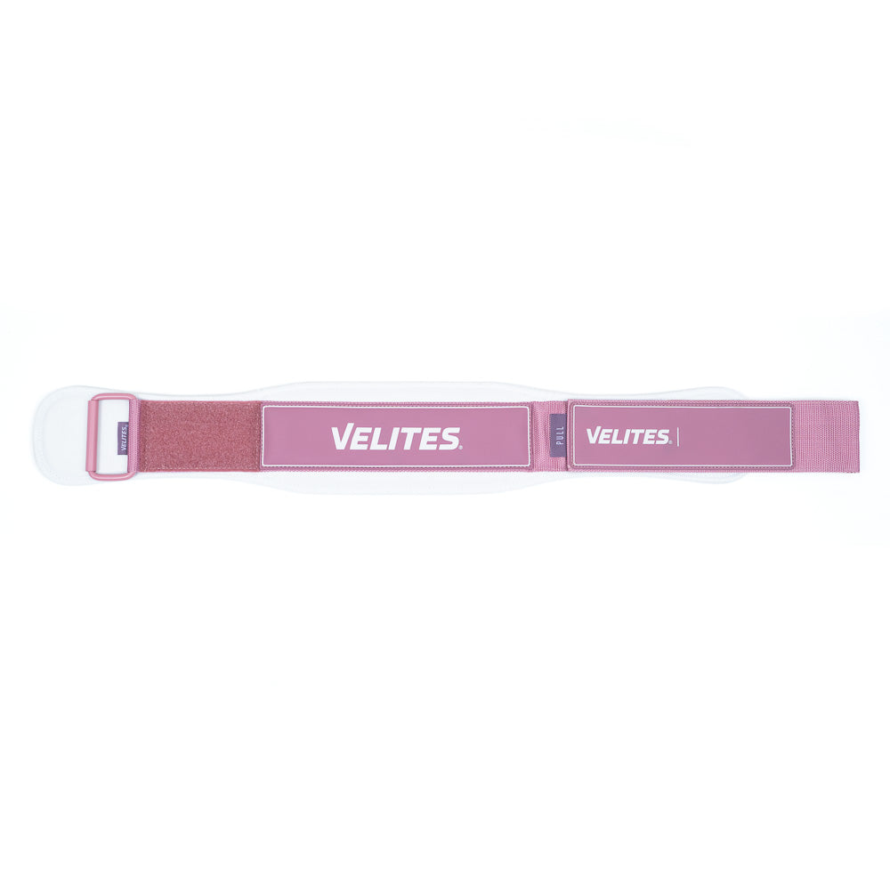 Cinturón de halterofilia rosa personalizable