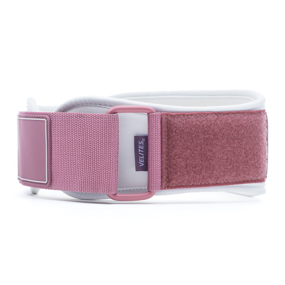Cinturón de halterofilia rosa personalizable