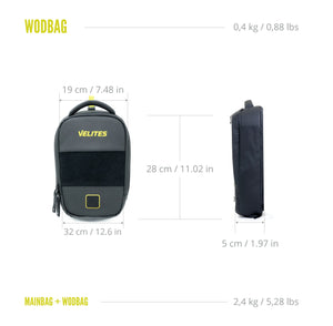 Pack mochila Storm Duradiamond Magma + Separador + Neceser + Botella isotérmica