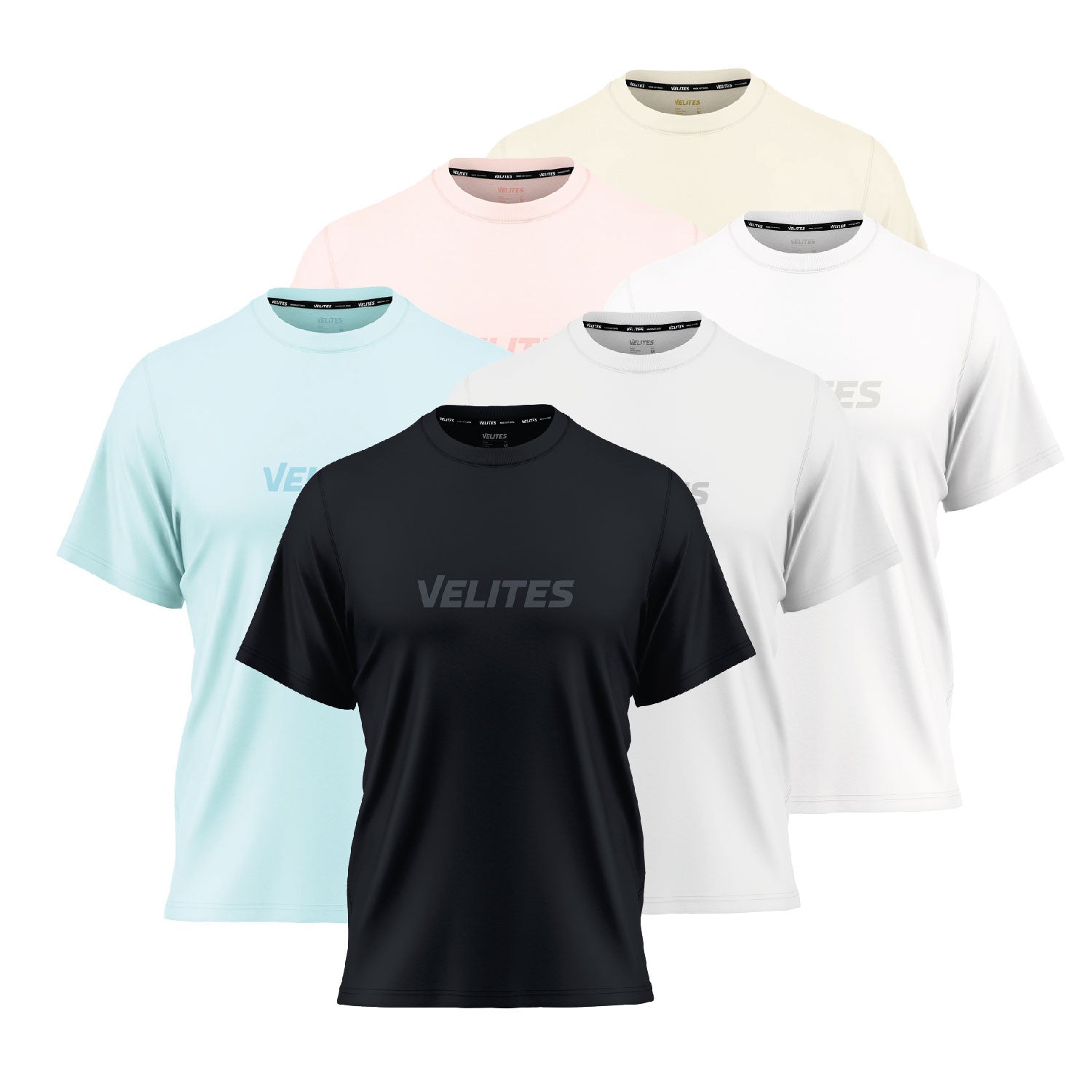 PACK 6 T-SHIRT HOLO SUMMER + BASICS