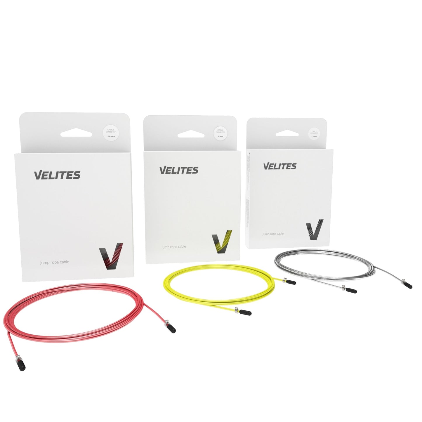 Pack de cables de velocidad para comba Fire 2.0 (3x2)