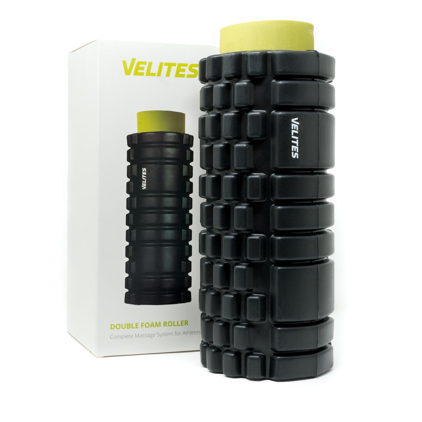 FOAM ROLLER DOBLE - RODILLO DE MASAJE