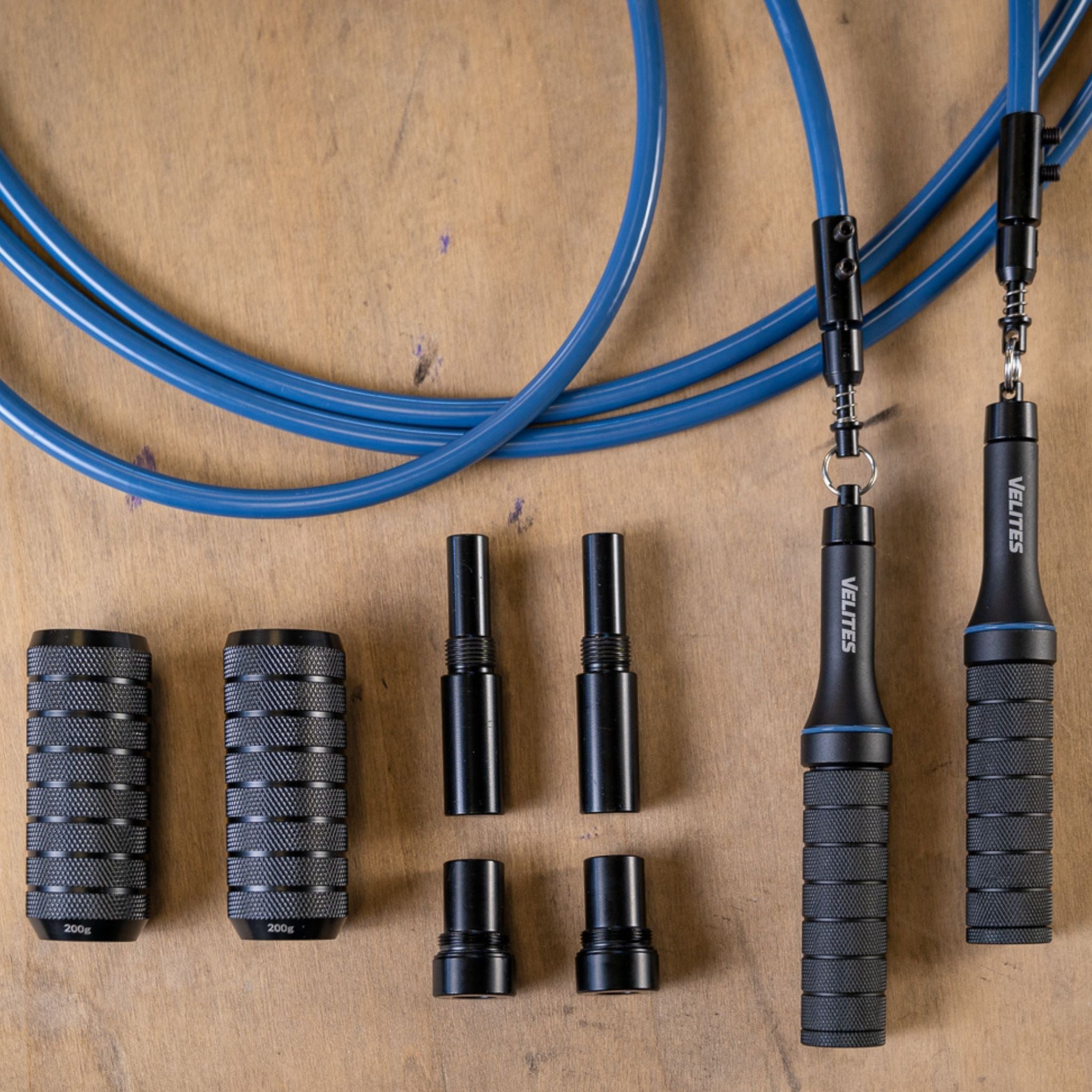 Velites Pack Comba Fire 2.0 + Cables de Velocidad - En un solo pack llévate  los 3 cables disponibles - Para tu entrenamiento funcional, cardio, fuerza  y saltos dobles - Comba Color