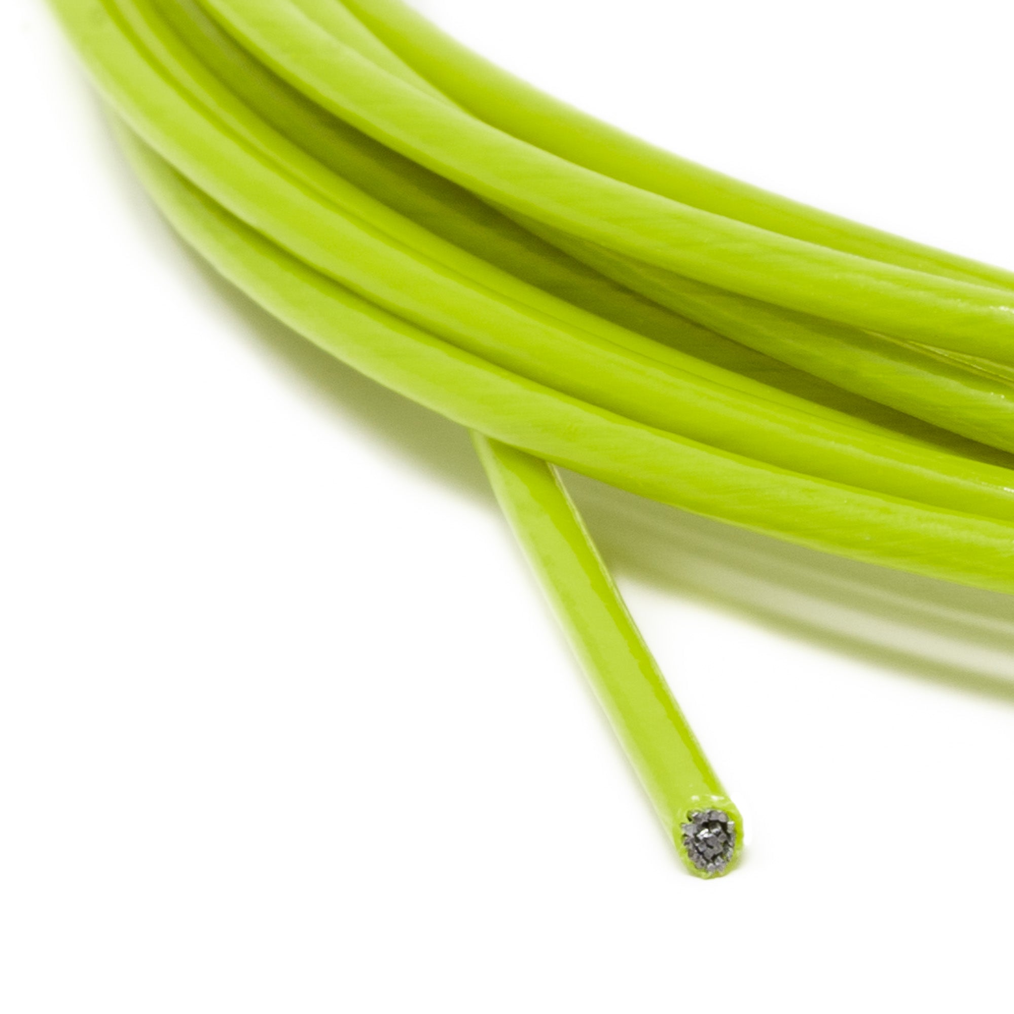 Velites I Cable de Repuesto para Comba de Saltar de Crosstraining, Fitness  y Boxeo, PVC Plata y Acero de 1,8 mm